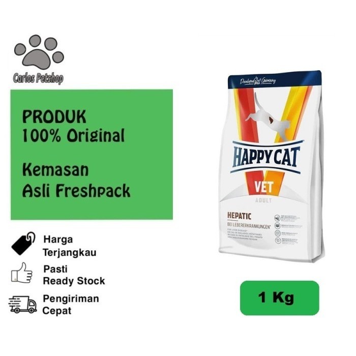 Happy Cat Vet Diet Hepatic 1Kg - Promo Price