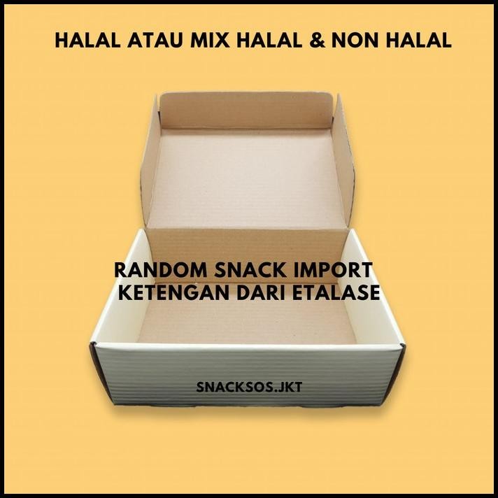 

Snack Box Gift Import Random Custom Jajanan Import Hampers Snack