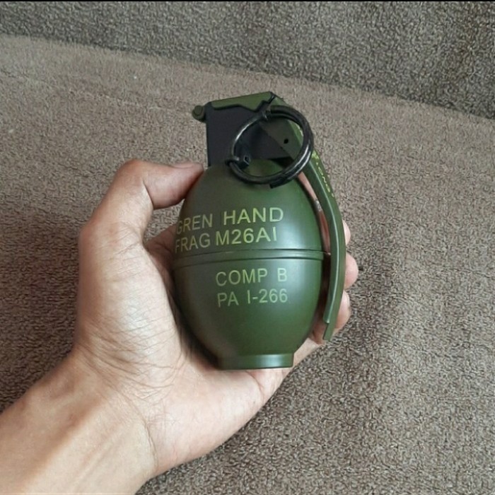Korek Gas Granat M26Ai Besar Jumbo Plus Asbak Korek Api Bara