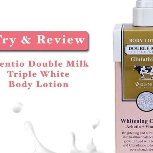 Scentio Double Lk Triple White Body Lotion