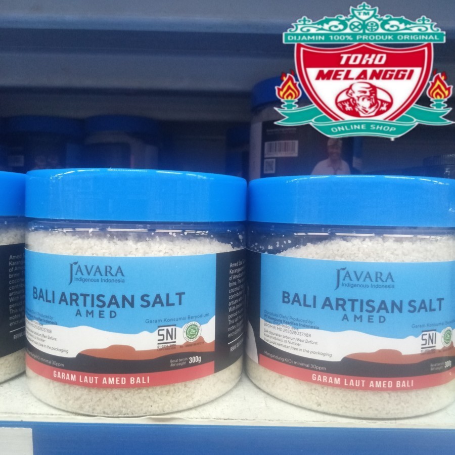 

Javara Bali Artisan Salt Amed 300 gr | Garam Laut