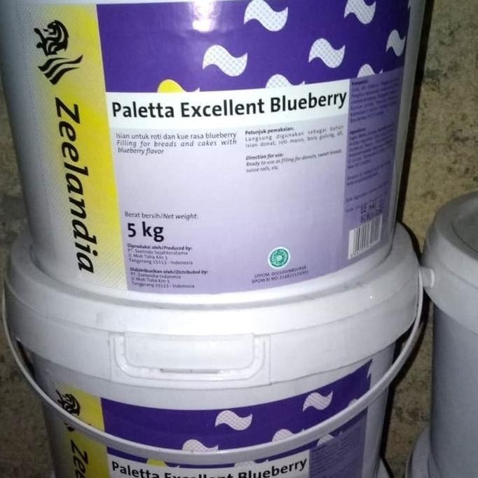 

(DISKON) SELAI PALETTA BLUEBERRY 5 KG / ZEELANDIA PALETTA EXCELLENT BLUEBERRY