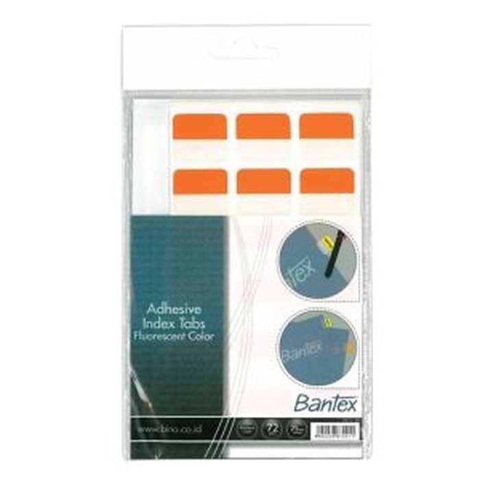 

[Pelangi Stationery] Bantex Adhesive Index Tabs 25mm 8872 00