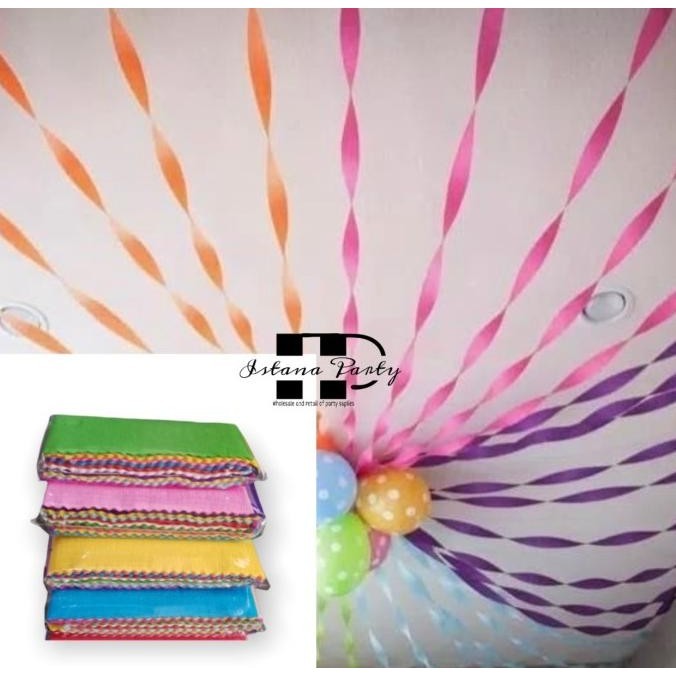 

:::::::] Kertas krep / kertas krep potong warna warni / kertas dekorasi pesta