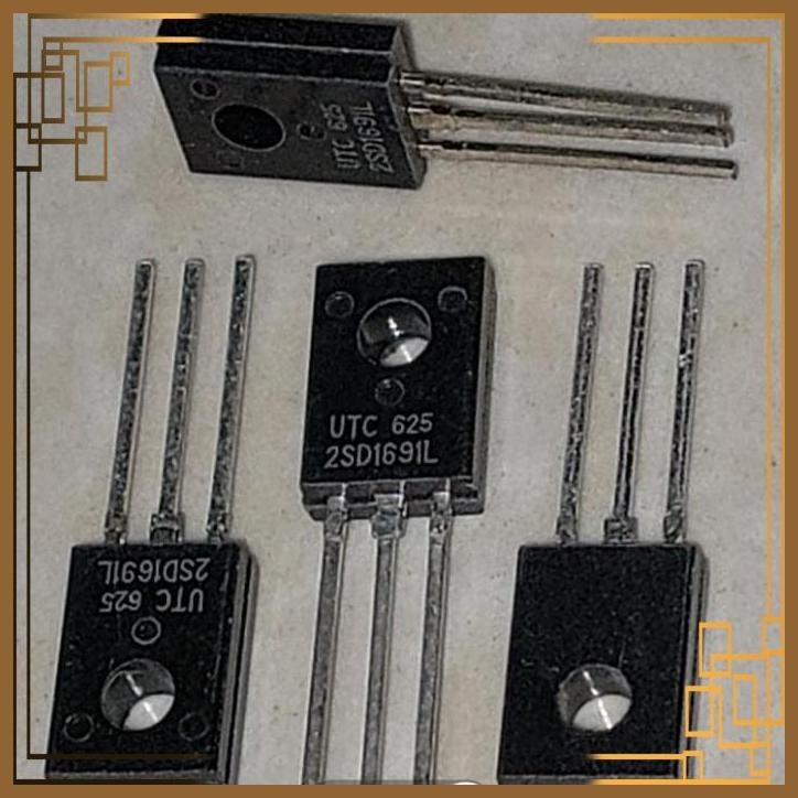 [SRE] D1691-Y 2SD1691L D1691 NEC UTC TRANSISTOR NPN TO-126 5A 60V 2SD1691