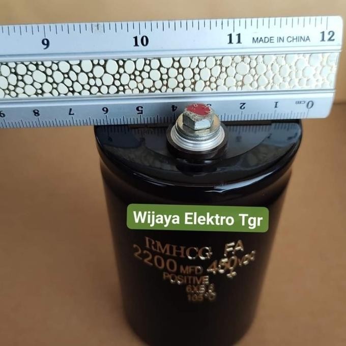 Kapasitor 2200Mfd 450Vdc Kapacitor 2200Uf 450Vdc