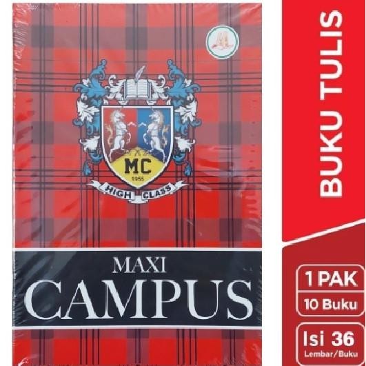 

(10pc) BUKU TULIS CAMPUS 36 LEMBAR / BUKU KAMPUS BOXY PANJANG BIG BOSS