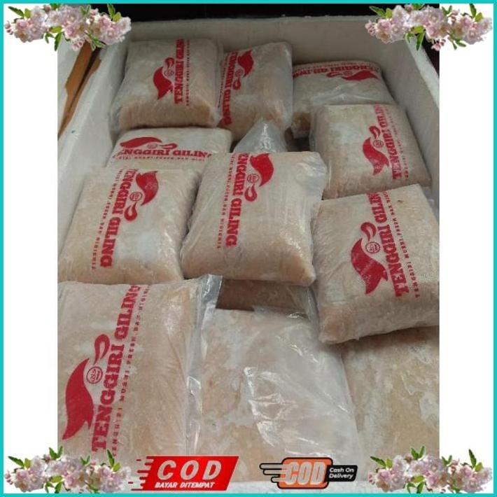 

BISMILLAH IKAN TENGGIRI GILING FRESH DAN SEGAR/IKAN TENGGIRI MURNI/AGEN IKAN GILING BEKASI. ALISUP