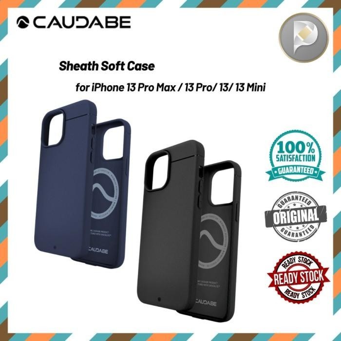 CAUDABE Sheath Soft Case for iPhone 13 Pro Max / 13 Pro/ 13/ 13 Import Premium
