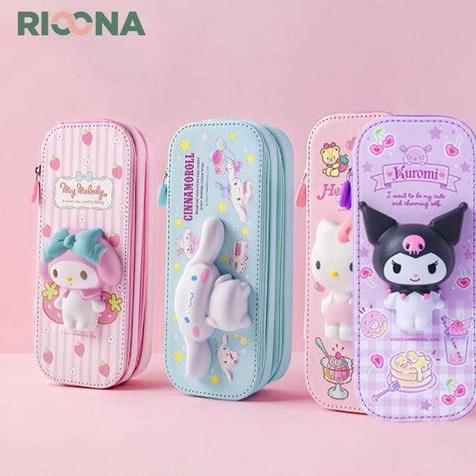 

Tempat Pensil Squishy Sanrio Dua Susun Pen Holder Squishy