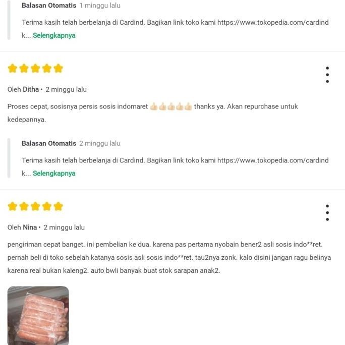 

Sosis sapi bakar indomaret + saus BBQ/chili GBM