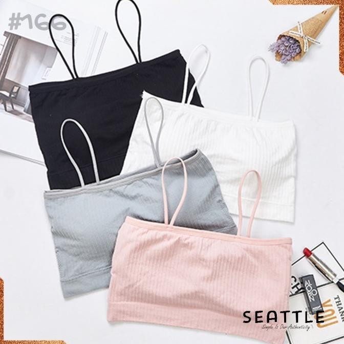 Premium Sport Bra BH Polos Gym Lari Pilates Fitness Pakaian Dalam