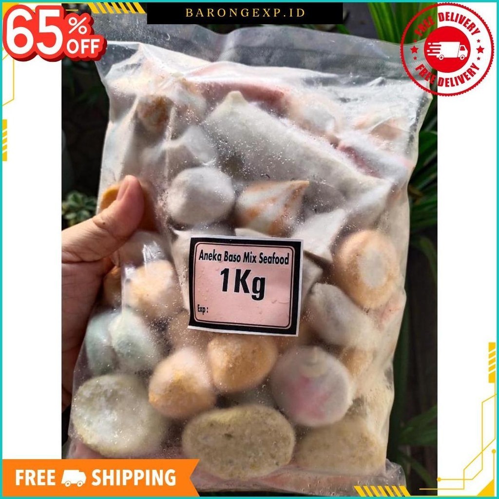 

Bakso Mix Seafood Curah 1 Kg Halal / Mix Seafood Cedea 80% Gratis Ongkir