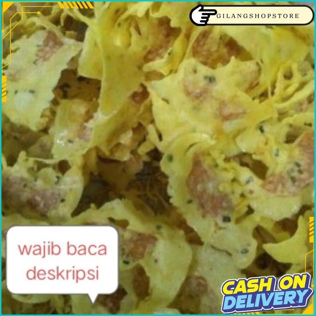 

(Cod) Petos/ Tempe Kemul Atos Khas Wonosobo Homemade Kiloan 500G(Keripik Tempe Kemul/Keripik Mendoan) Original Produk