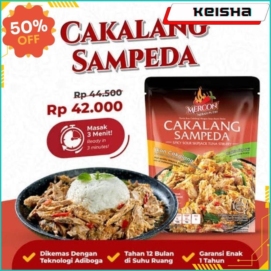 

Sambel Instant Oseng Mercon Viral Terlaris