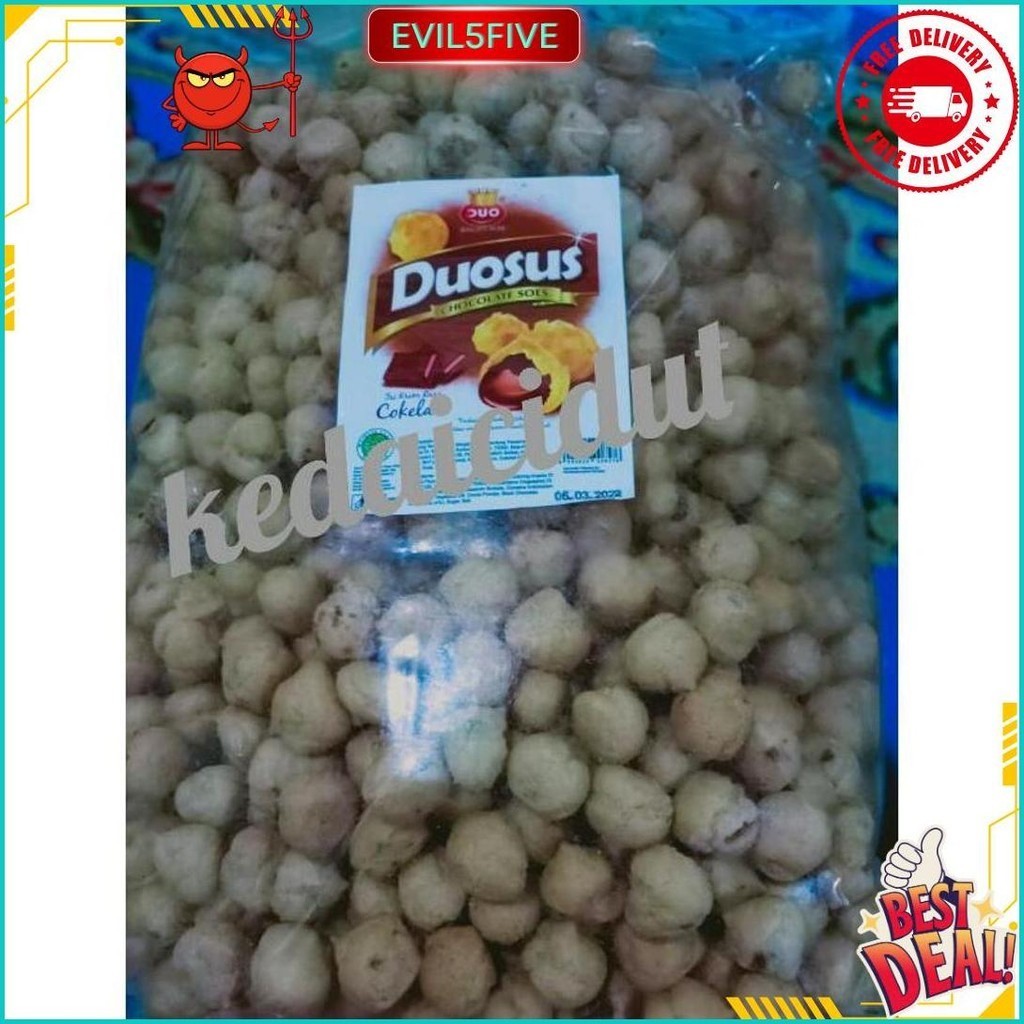 

Kue Kering Isian Coklat Produk Duosus Coklat Repack 500Gr Dan 1Kg Gratis Ongkir