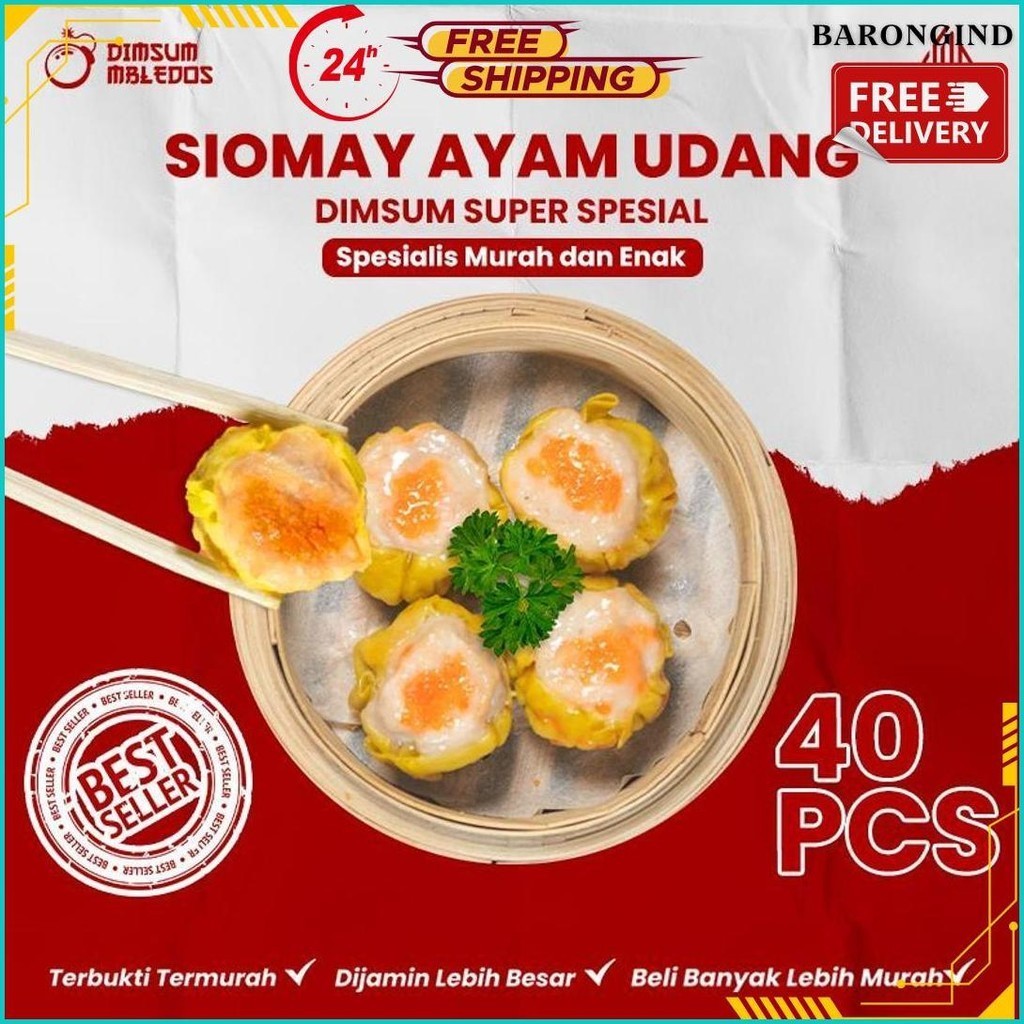

Dimsum Siomay / Siomay Ayam - Frozen Food Halal Mbledos Super Spesial Grosir Pack Gratis Ongkir