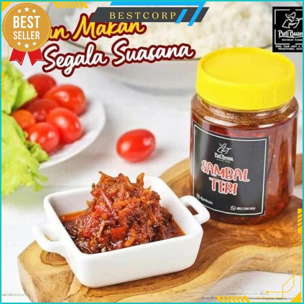 

Sambal Teri Otentik Khas Minang 200 Gram Cod