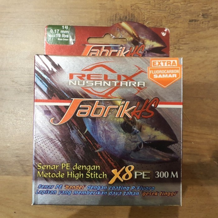 Senar Pe Jabrik Hs Relix Nusantara Pe 1 - Alat Pancing - Aksesoris