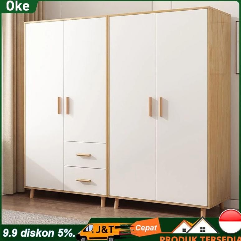Lemari Pakaian Kayu Minimalis Lemari baju Lemari Pakaian Lemari baju minimalis