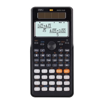 

Ready KALKULATOR ILMIAH SCIENTIFIC CALCULATOR D82 ES DELI SLIDING COVER