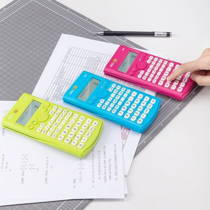 

Ready DELI - E1710A / Kalkulator Sains 240 Fungsi / Peralatan Sekolah Murah