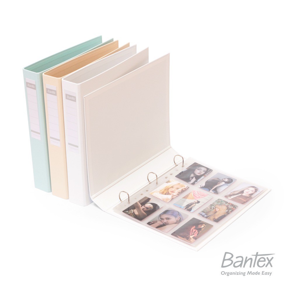 

[Terminal Stationery 01] Bantex Photocard Album A4 3 Ring Binder A4 Tropica Color – 8322P