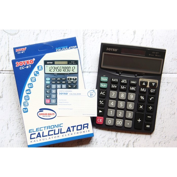 

Ready Kalculator elektronik joyko CC-27