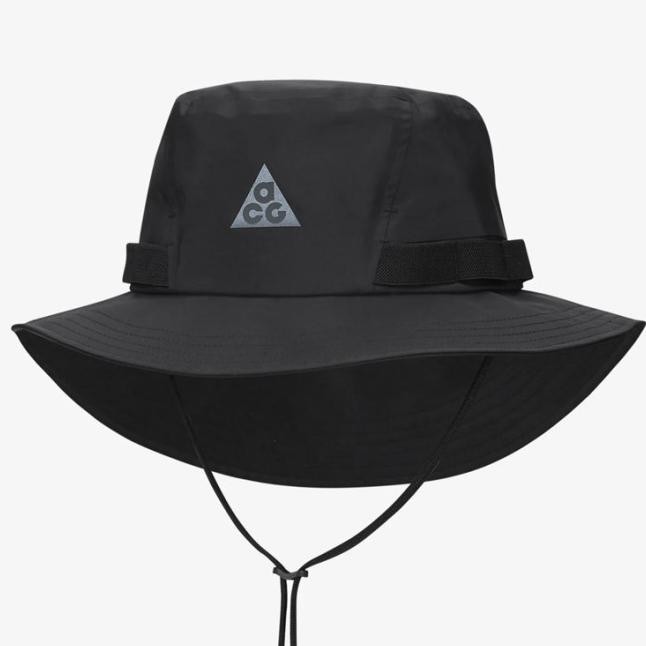 Topi Nike Acg Apex Gore-Tex Outdoor Bucket Hat Black Original