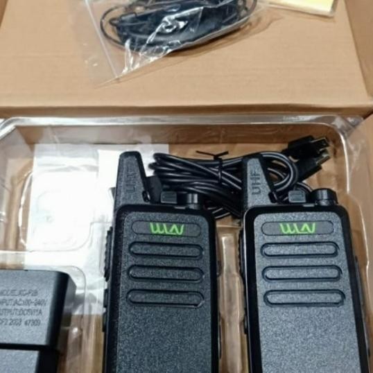 Ht Wlan Walkie Talkie Frek Uhf 400-470 (Isi 2 Ht)