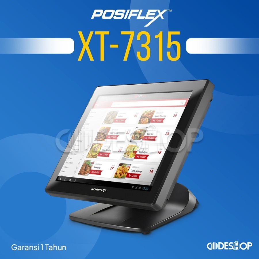 Mesin Kasir Posiflex XT-7315 All in One POS XT7315 Single Display