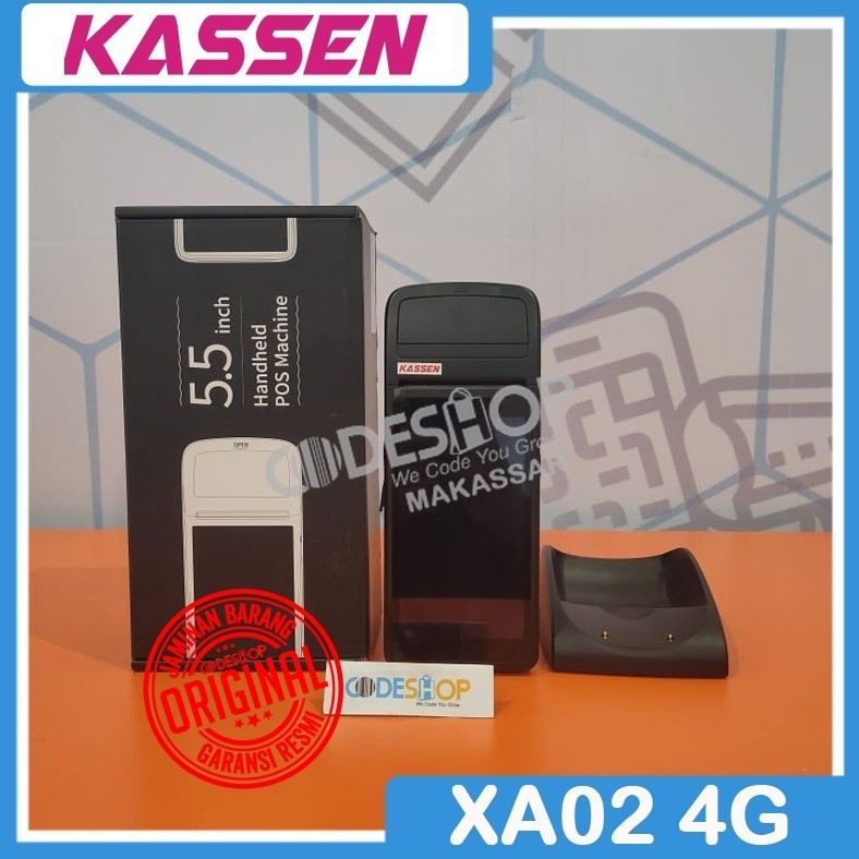 

ALL IN ONE POS ANDROID KASSEN XA02 - XA 02 4G CETAK STRUK KASIR