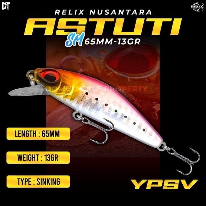 Taris Umpan Pancing Minnow Astuti S | Astuti Sm | Astuti Hs Relix S004