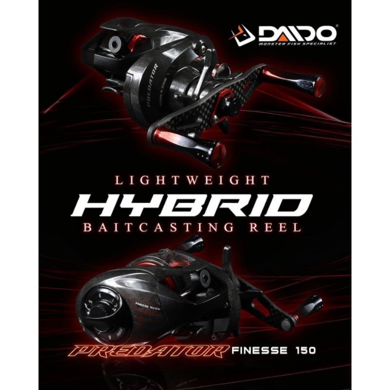 REEL BC DAIDO PREDATOR FINESSE 150L DOUBLE SPOOL