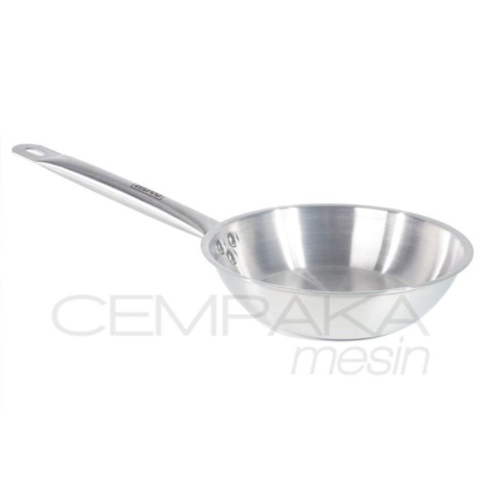 Wajan Penggoreng Stainless Steel 201 Frying Pan Mutu Fyp-200