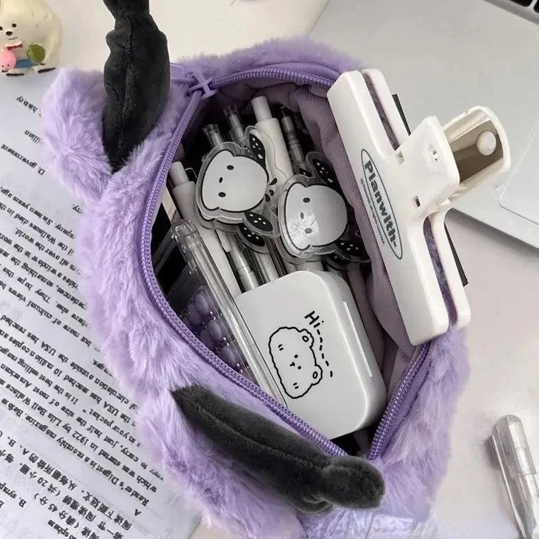 

re-65 EV ST5 Tempat Kotak Pensil Sanrio Kuromi , My Melody , Cinnamoroll , Pachacco Serbaguna / Pensil Case Alat Tulis Premium