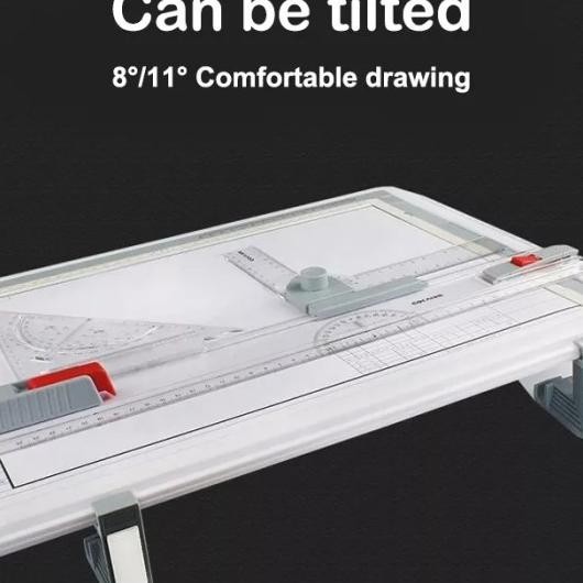 

A3 Set Ggaris Meja Gambar Arsitek Alat Gambar Parallel Ruller