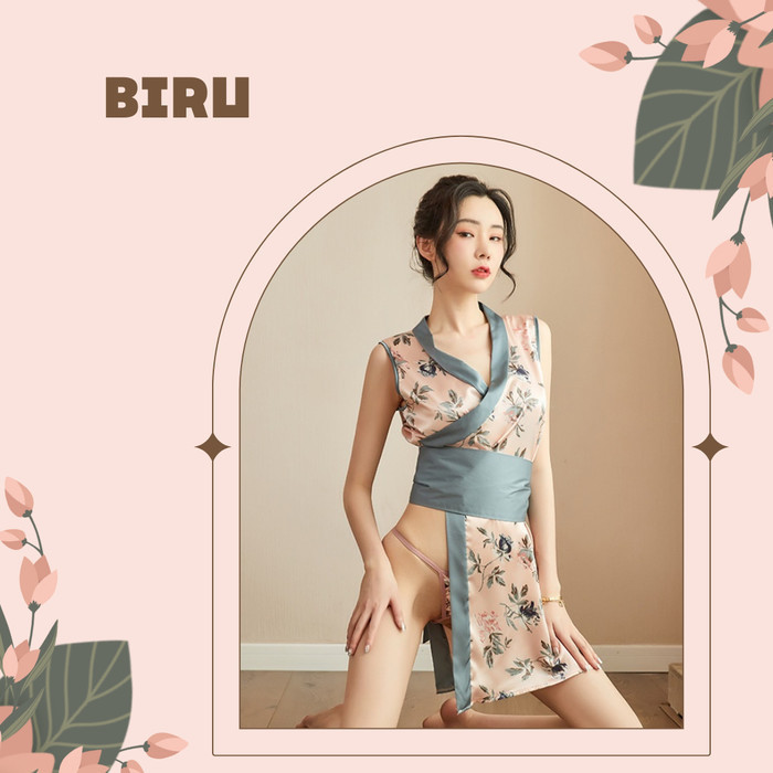 TERBAIK Set Lingerie Baju Tidur Dinas Malam Haram Wanita China Seksi Hot