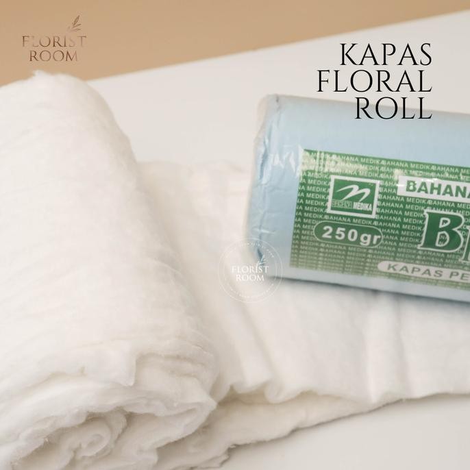 Kapas Floral Roll - Kapas Bunga