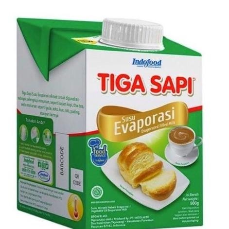 

Diskon Susu Evaporasi Tiga Sapi 500Gr / Susu Milk Evaporate Hig Quality