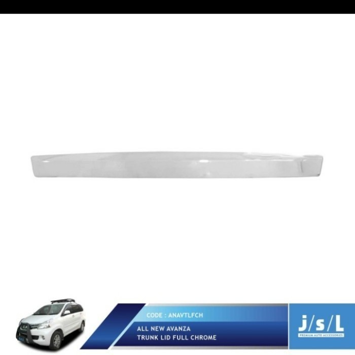 Cover Lis Bagasi All New Avanza / Trunk Lid Patch Full Chrome