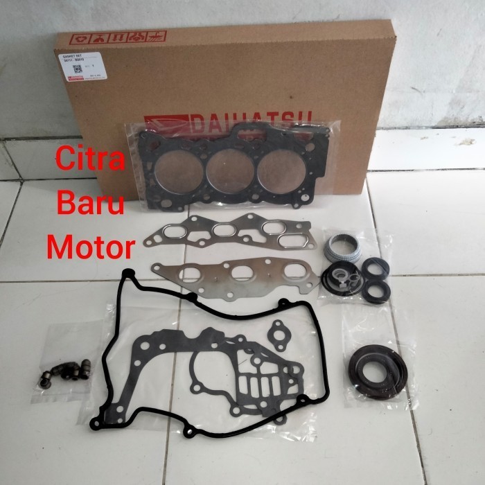 Baru Asli Packing Paking Set Gasket Packing Komplit Full Set Xenia 1.0 1000Cc Ori New