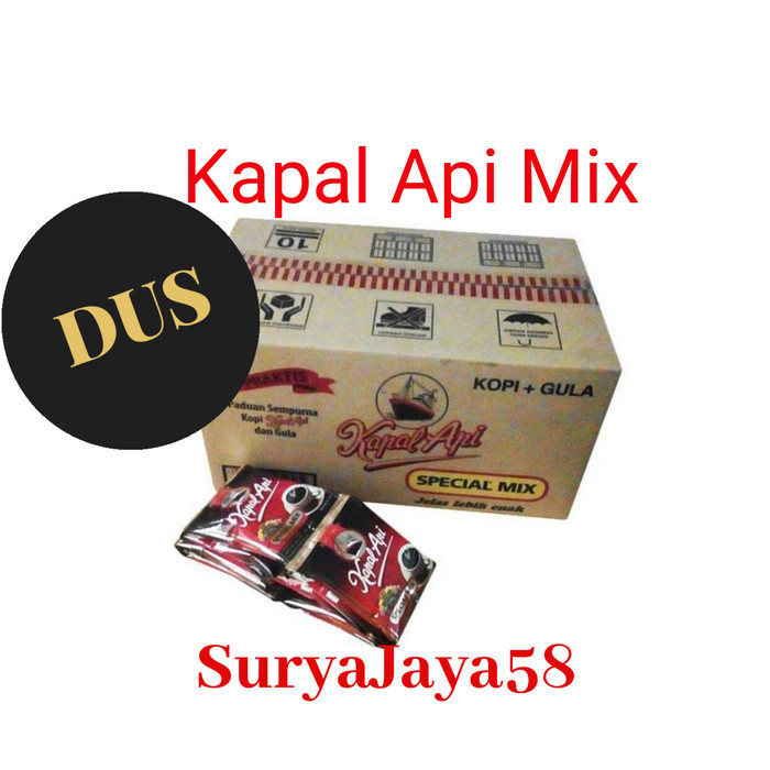 

Secrenada - Kopi Kapal Api Special Mix Kopi Hitam Bubuk Special 1Dus/Kartonan