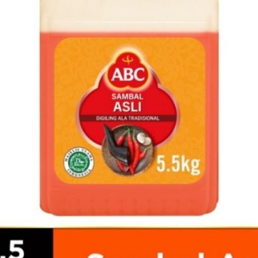 Abc Saos Sambal 5.7 Kg Jerigen