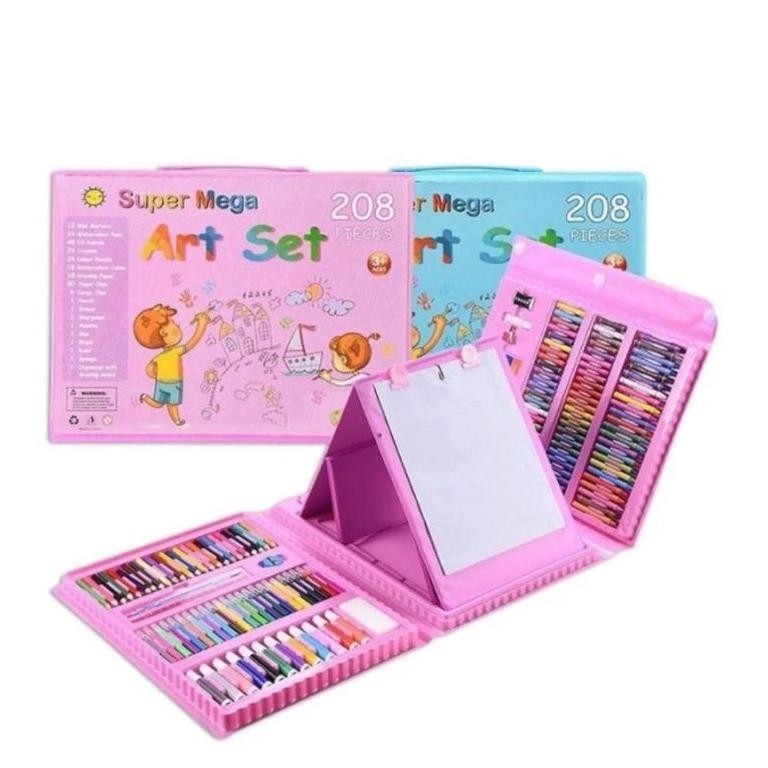 

hj-45 Crayon / Crayon Set 208 Pcs / Krayon Pensil Warna Alat Lukis 208 pcs Sale