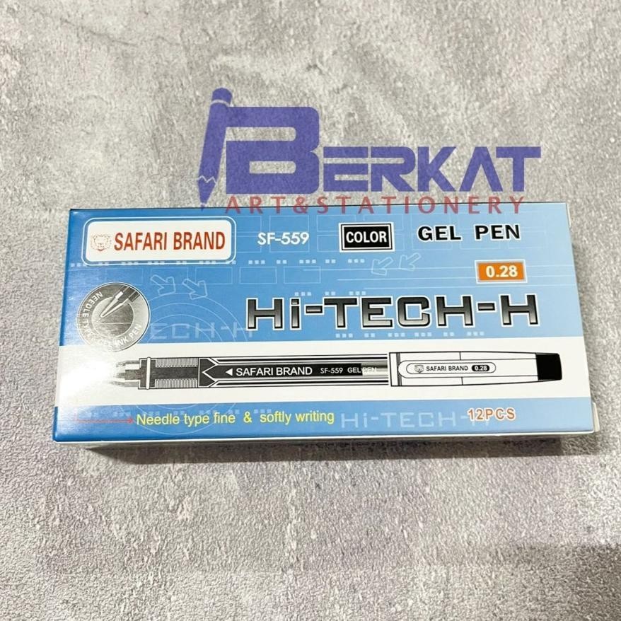 

fn-56 [1 PACK] SAFARI Ballpoint Pen Gel Hi-Tech 0.28mm Viral