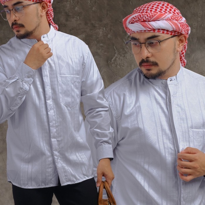 Baju Koko Pria Lengan Panjang Baju Muslim Pria Koko pria keren