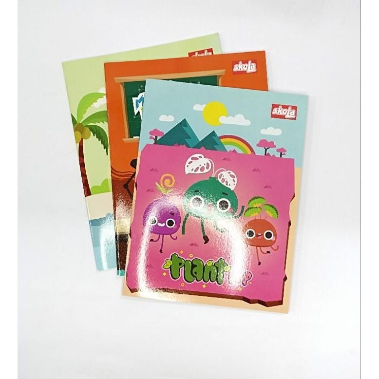 

Boss (1 Pack / 10 Buku) Buku Tulis Isi 38 Lembar Skola By Sidu