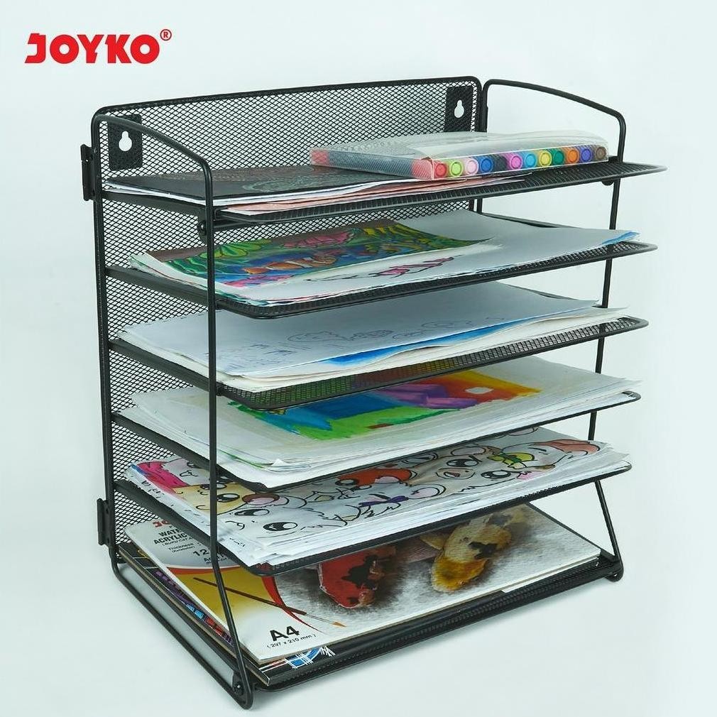

jk-54 Document Tray Wadah Dokumen Joyko DT-36 6 Tier Tingkat Hemat
