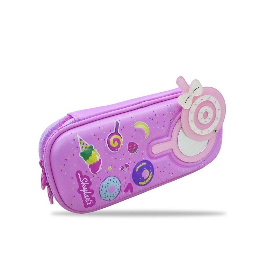 

see-97 Tempat Pensil 3D Kaca Sekolah Karakter Anak Timbul Lucu Kotak Alat Tulis Anak Sekolah Original